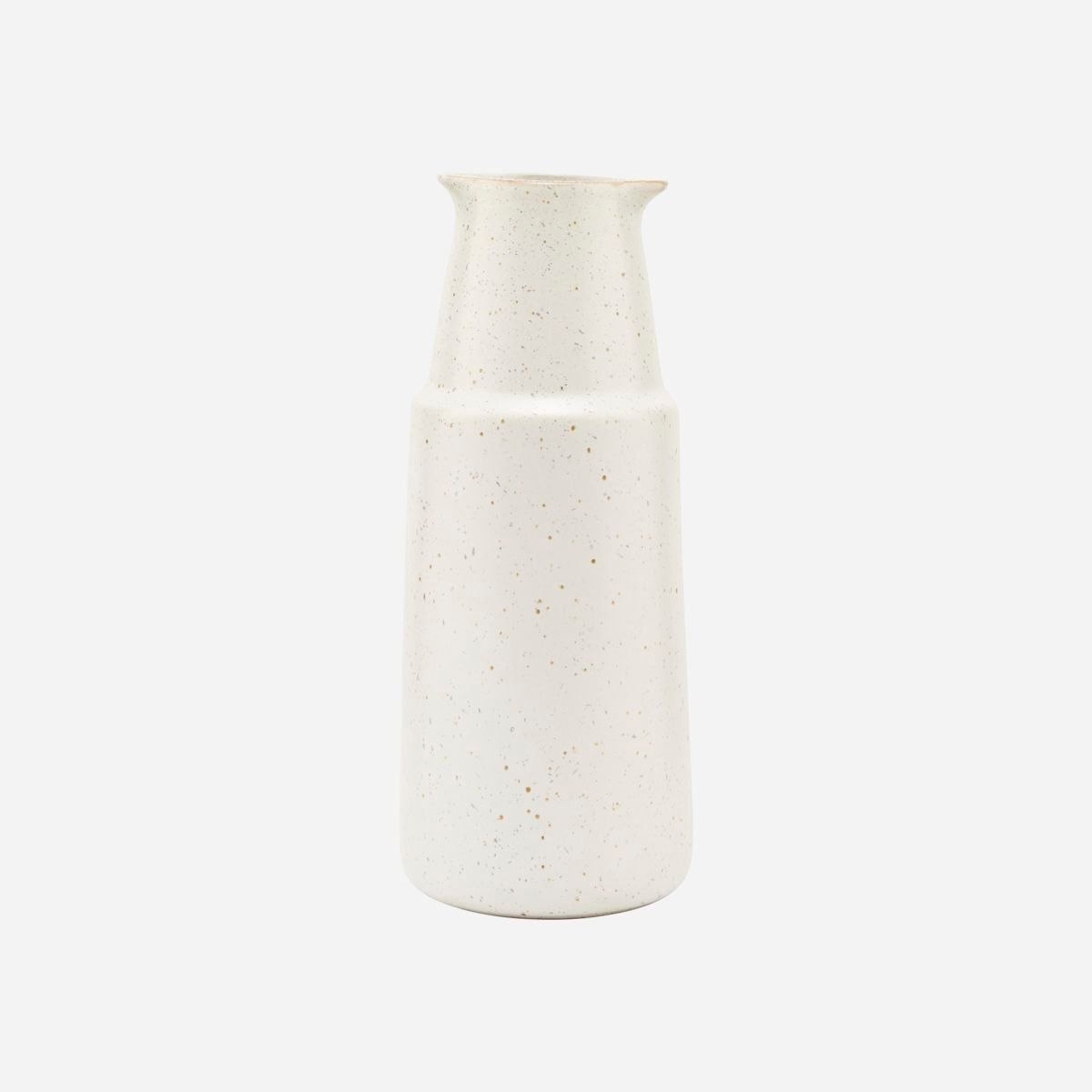 Vase/Flasche, Pion, Grau/ weiß