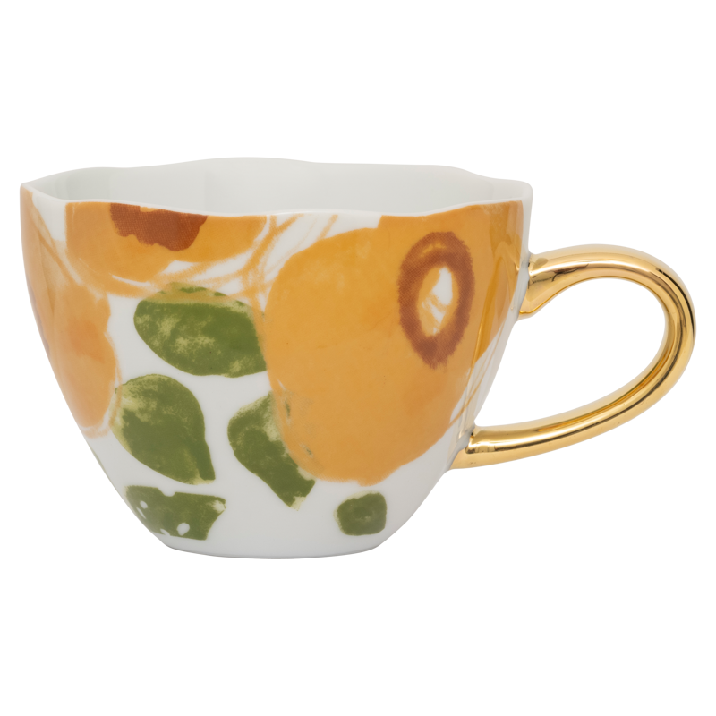 MorningCup FLORAL Caramel