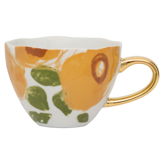 MorningCup FLORAL Caramel