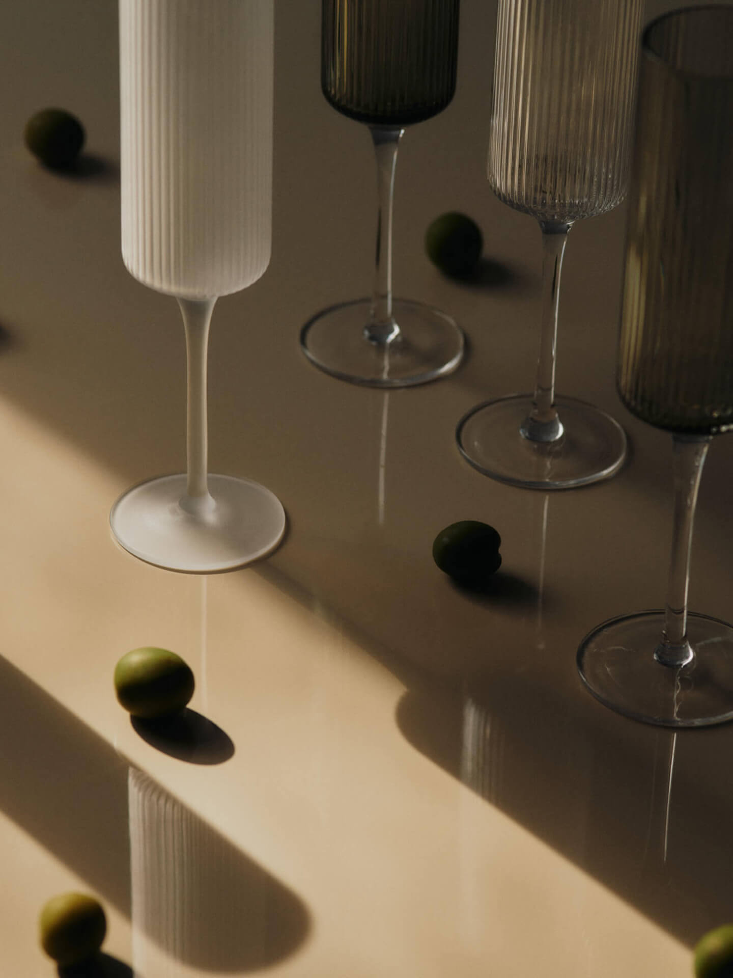 RIPPLE Sektglas/Chamagner SET