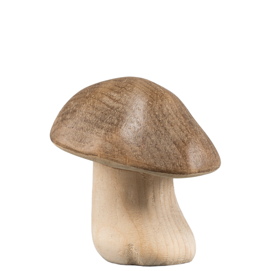 STEINPILZ gebeizt schräger Kopf 5 cm