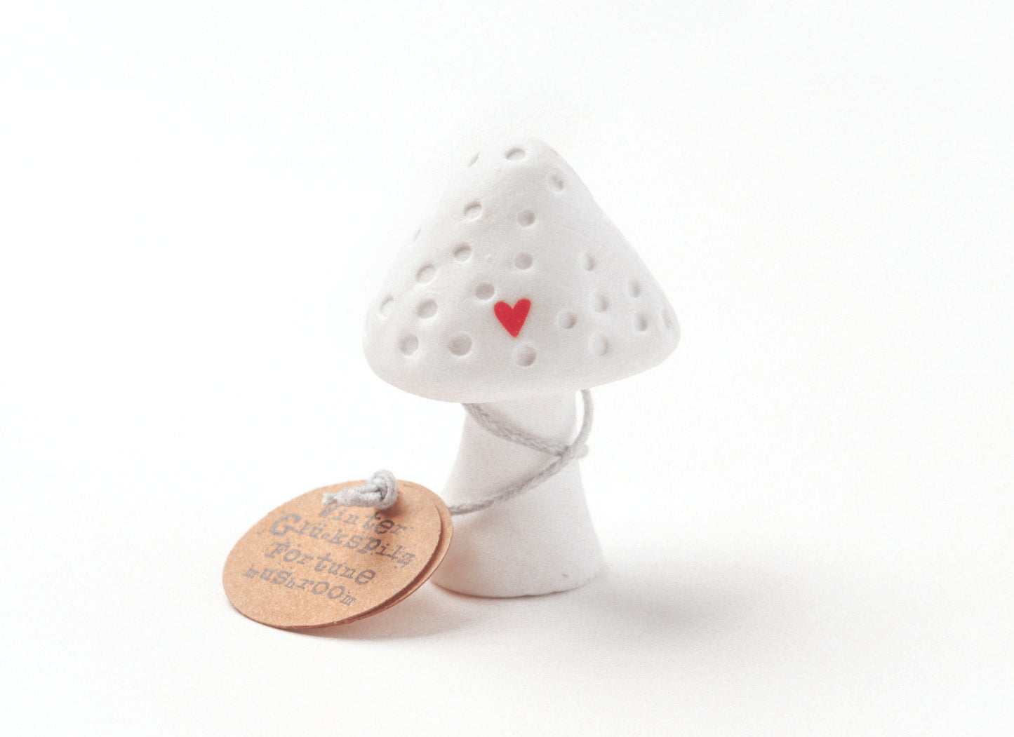 Glückspilz ROTES HERZ klein