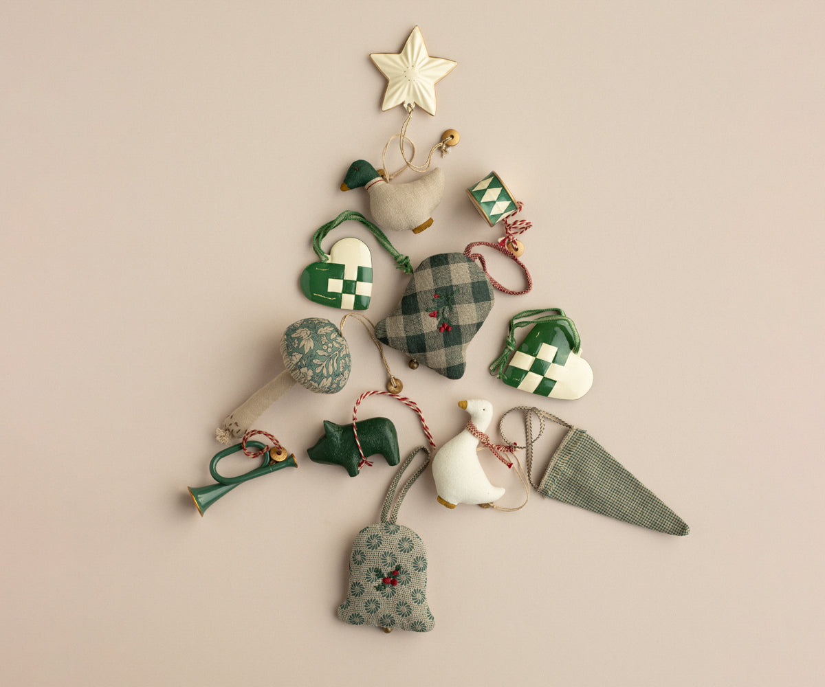 Maileg HOLZ Schweinchen rot