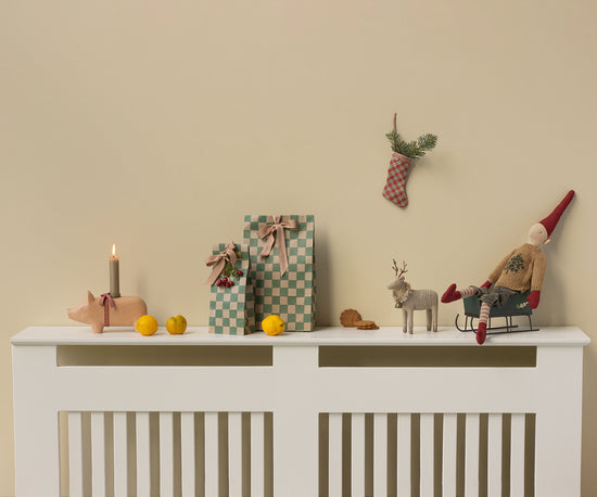 Maileg Kerzenständer SCHWEIN rosa mittel