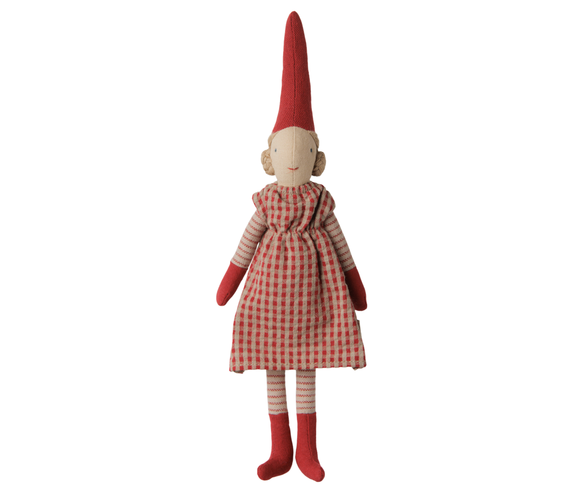 PIXY NO: 1  Mädchen / Rotes Kleid