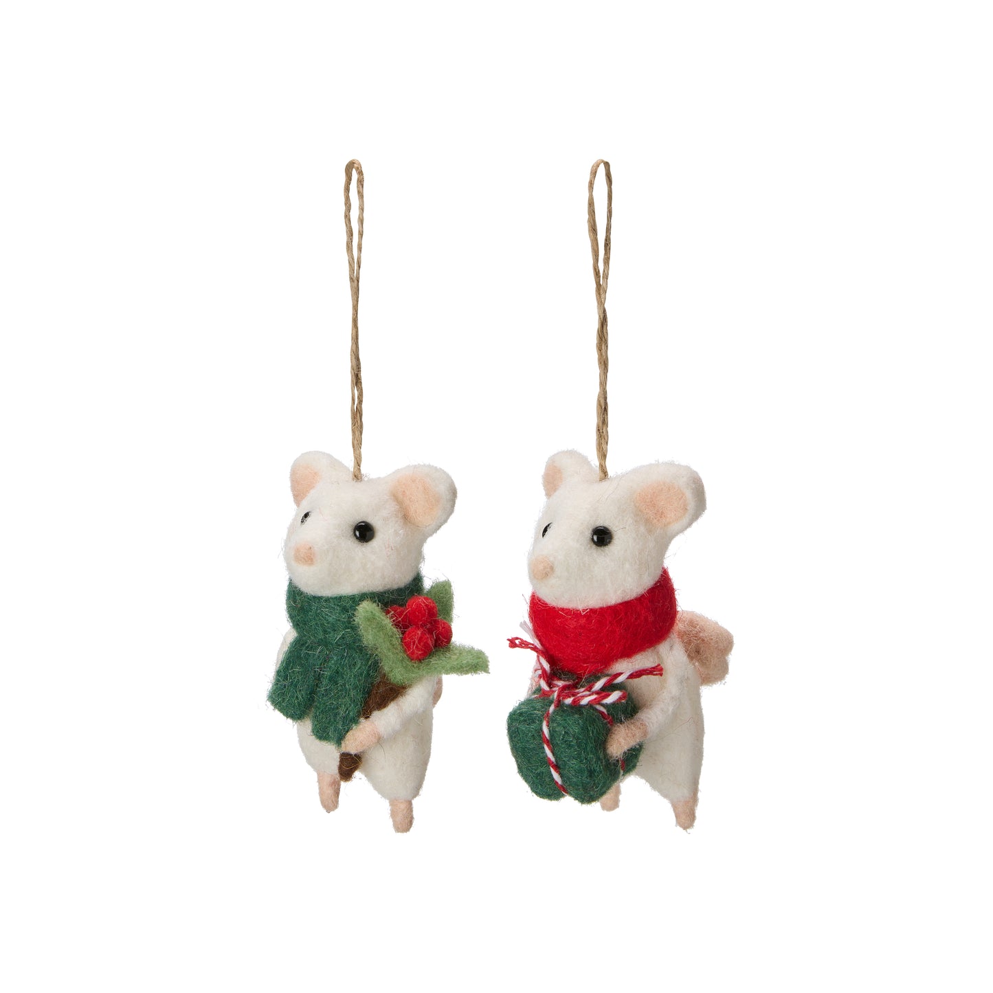 Filz Anhänger MAUS mit Geschenk