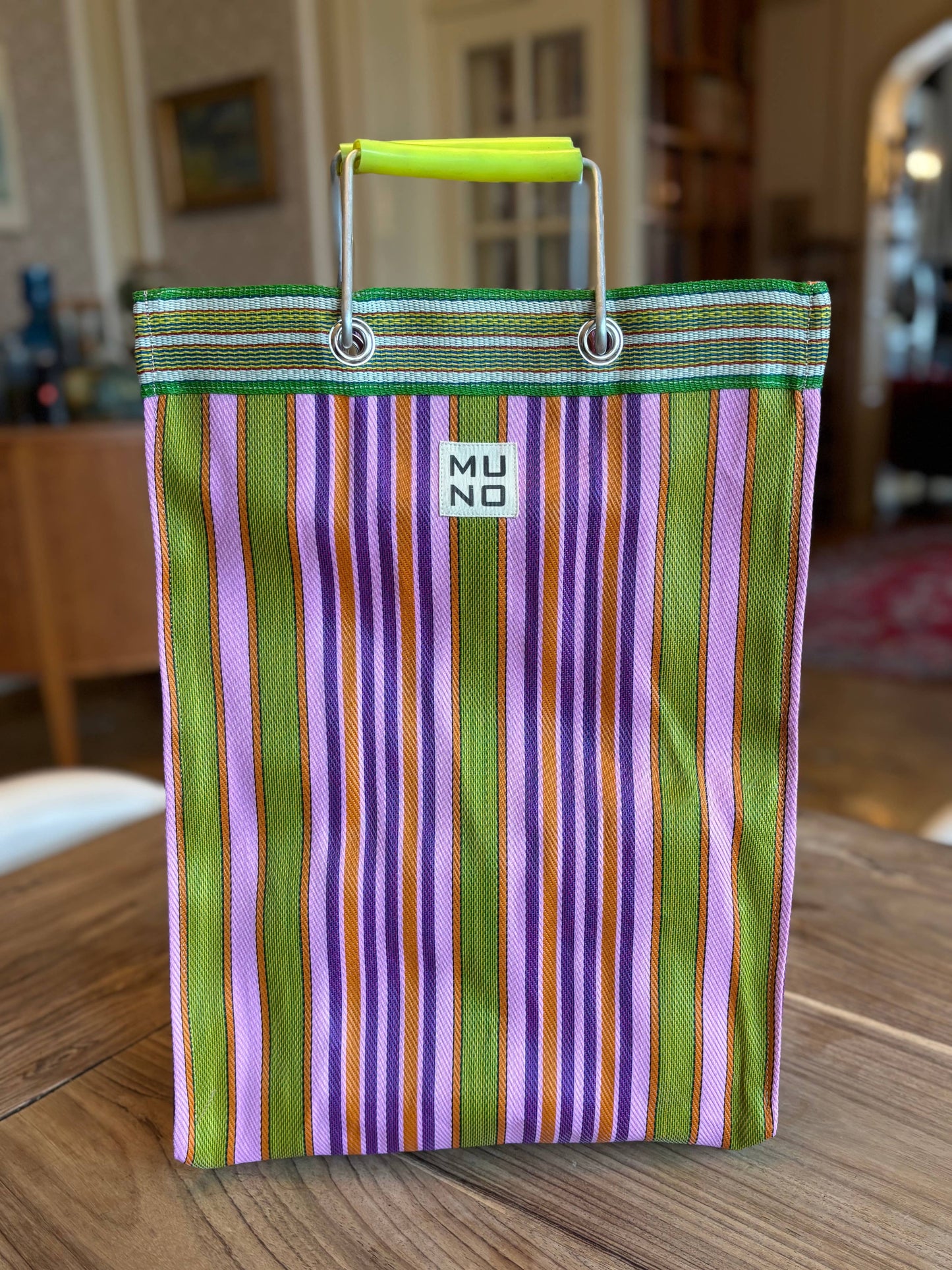 Shopper LIME ZEST recyceltem Nylon