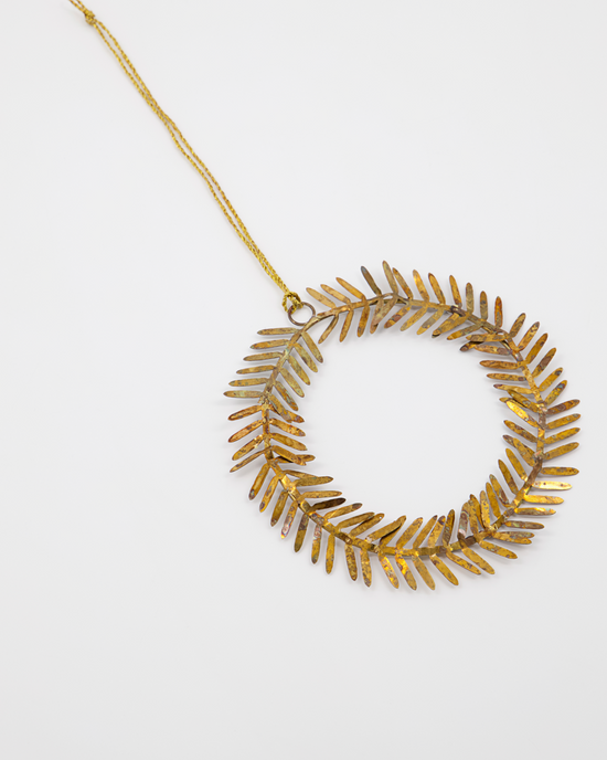 Ornament  KRANZ Messing