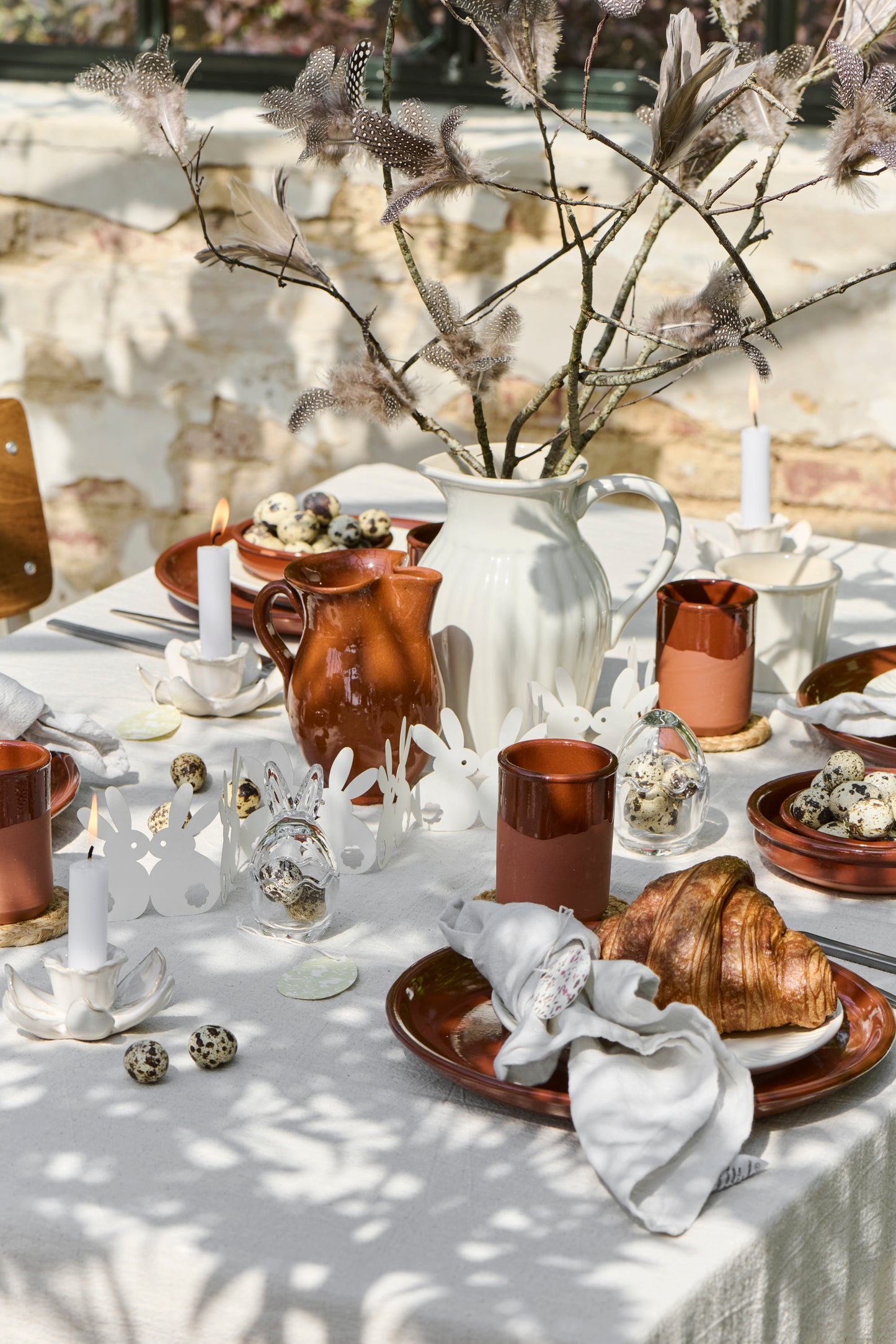 Ostern PAPIERDEKO Hasen