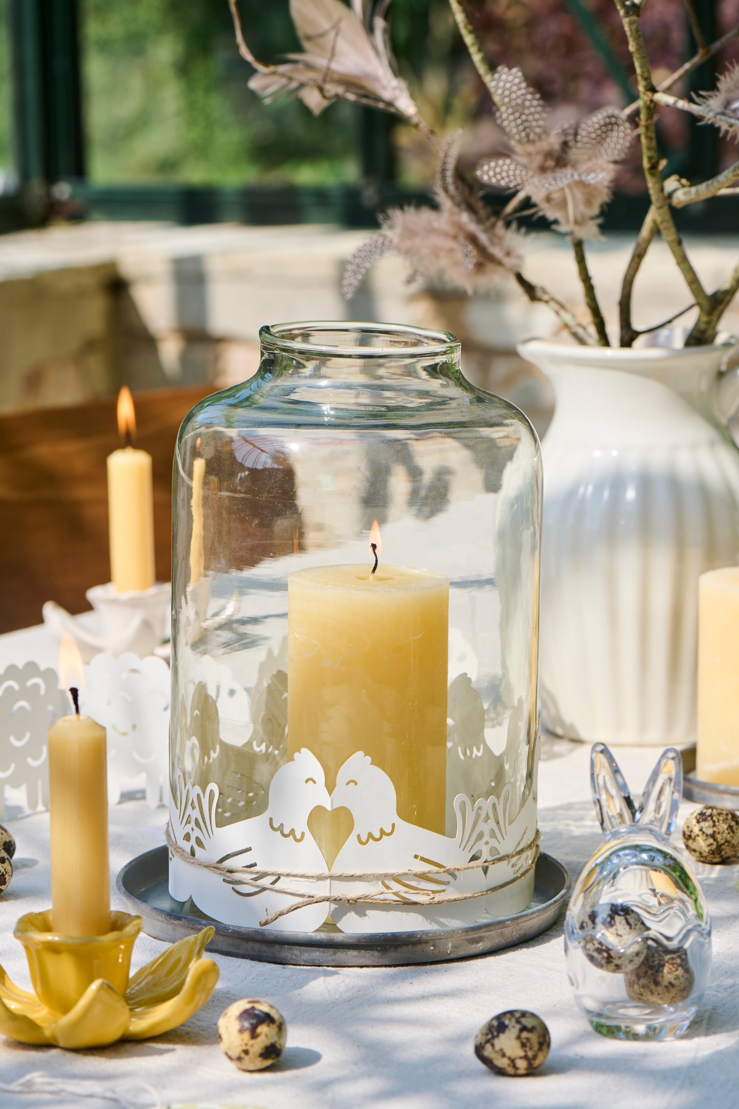 Ostern PAPIERDEKO Hühner