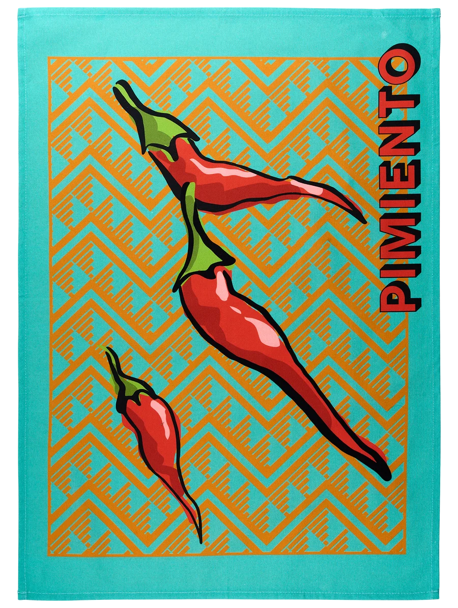 Geschirrtuch PIMIENTO ( Pfeffer )