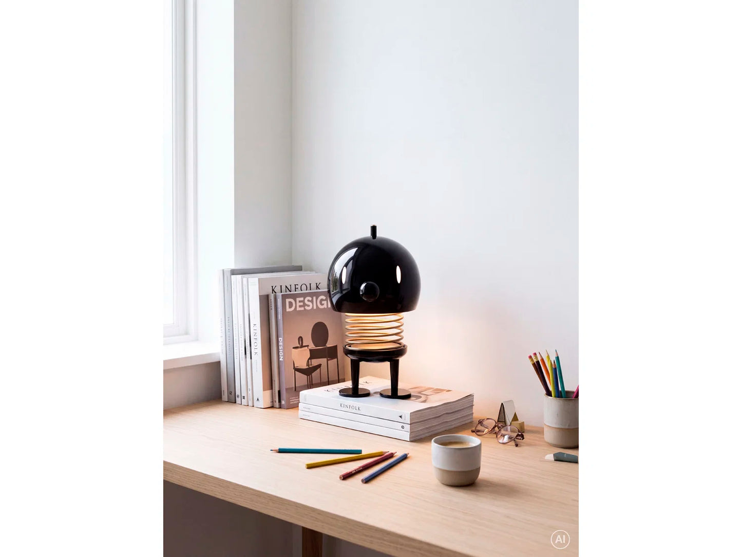 AKTION LED Lampe BUMBLE  L  Black