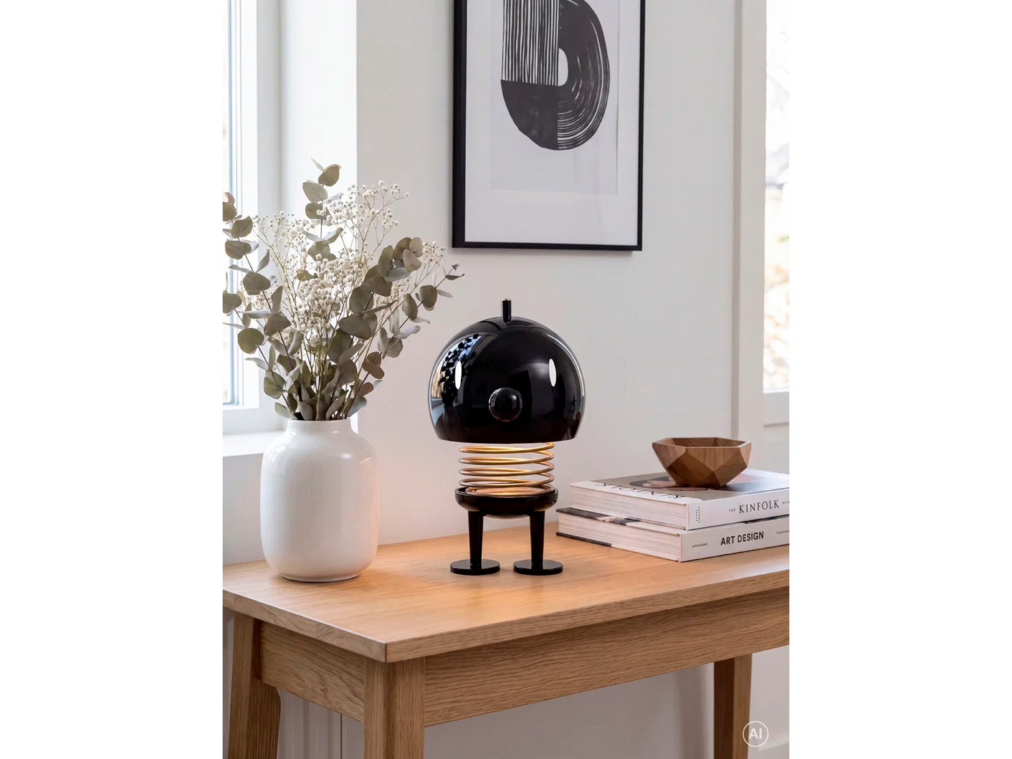 AKTION LED Lampe BUMBLE  L  Black