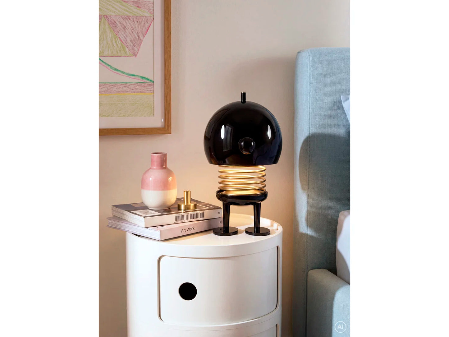 AKTION LED Lampe BUMBLE  L  Black