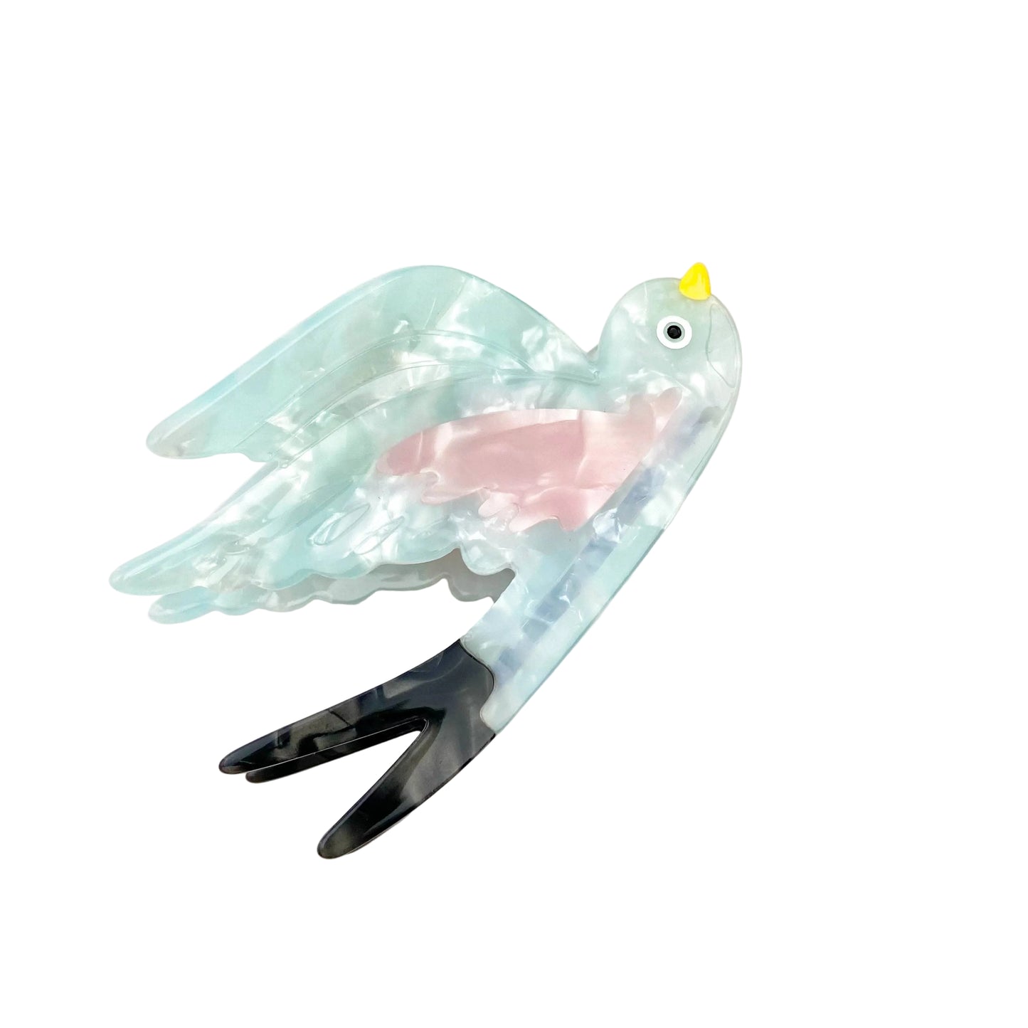Haarklammer Schwalbe Pastell