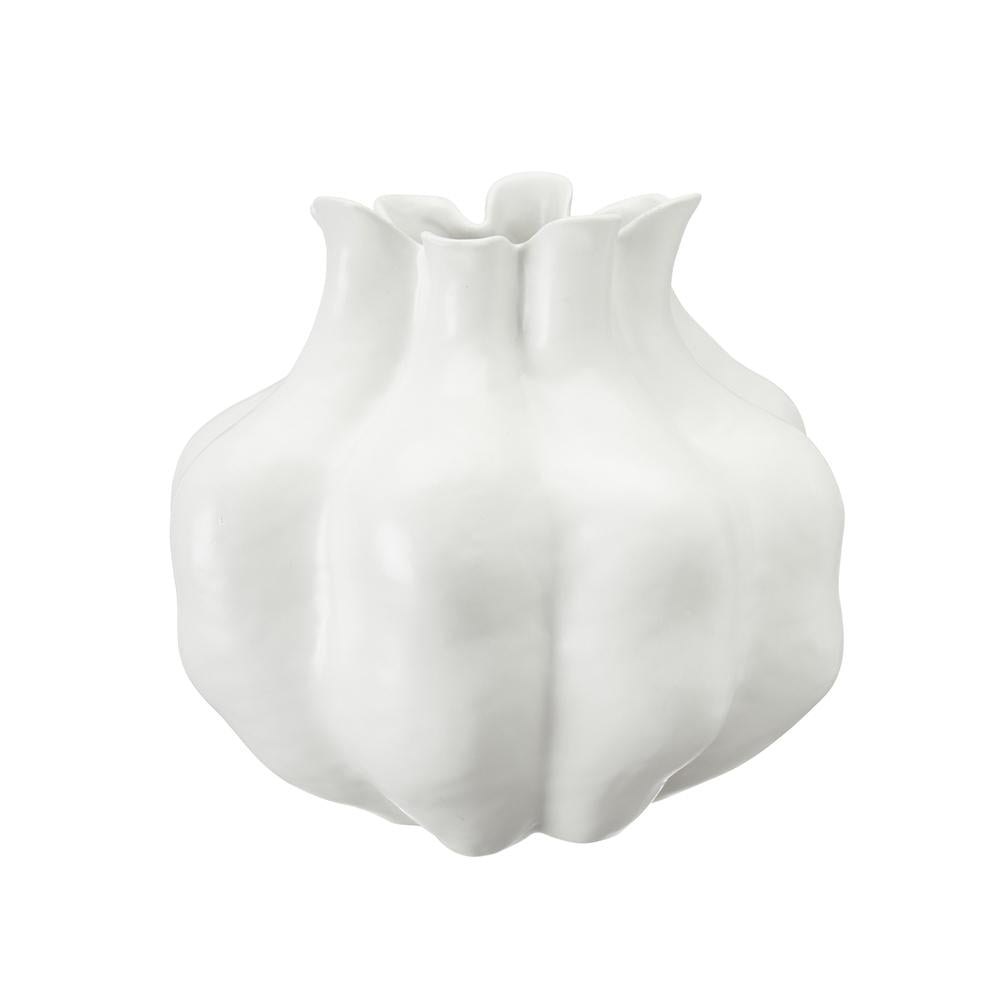 VIOLET Vase white L