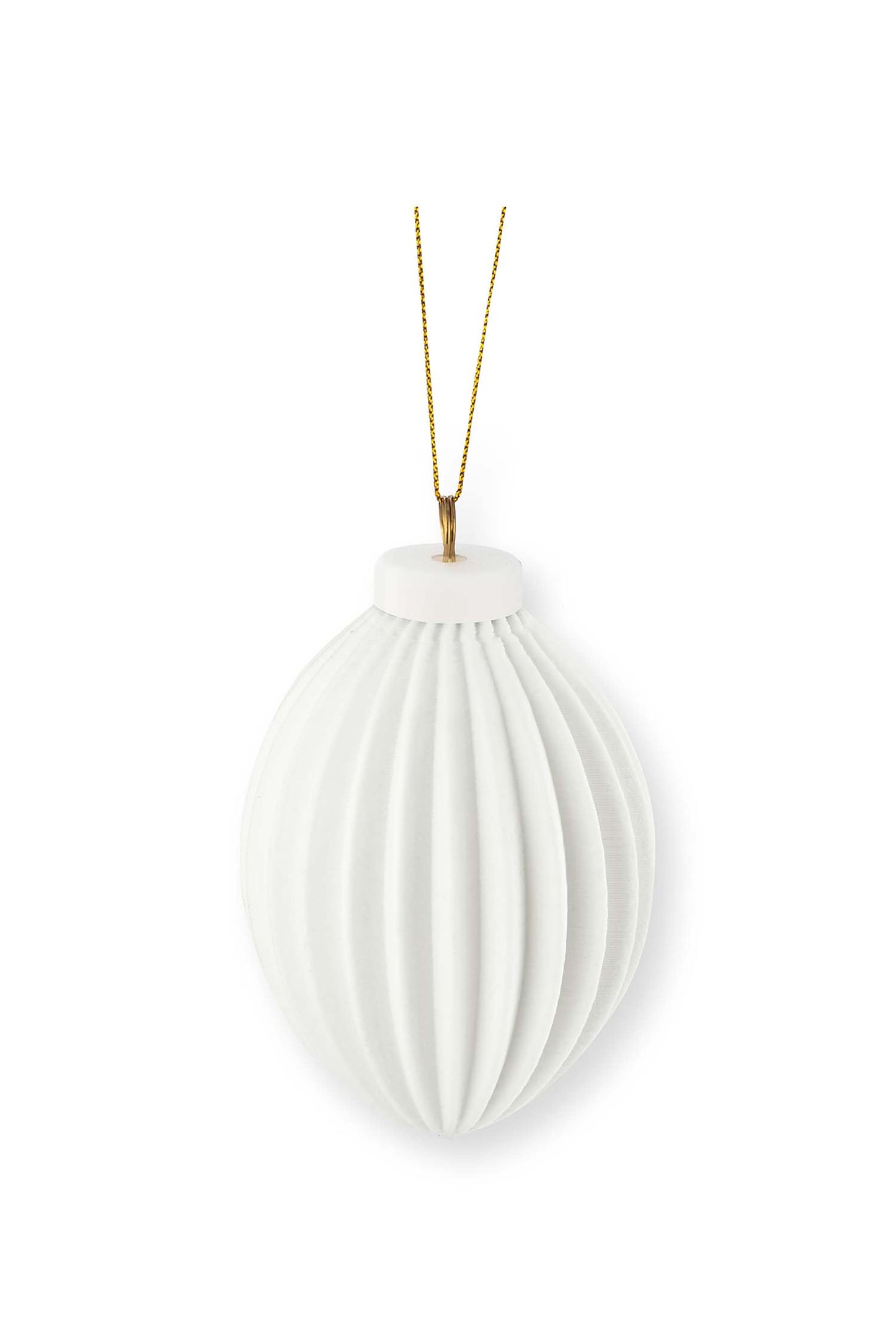 Porzellan Ornament STRIPES