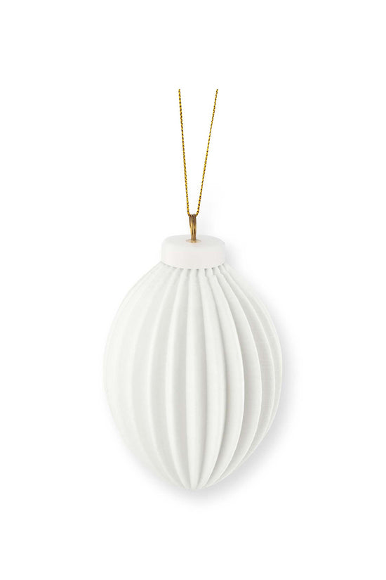 Porzellan Ornament STRIPES