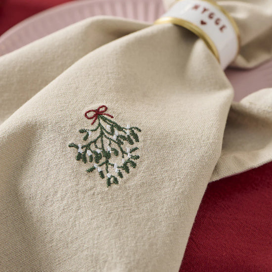 Serviette MISTELZWEIG