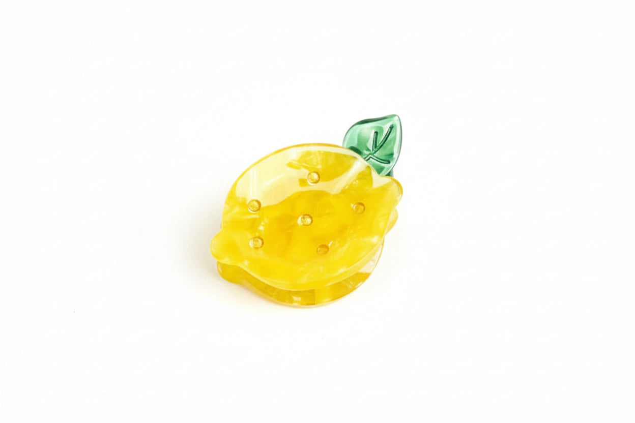 MINI Haarklammer Limone ( Zitrone )
