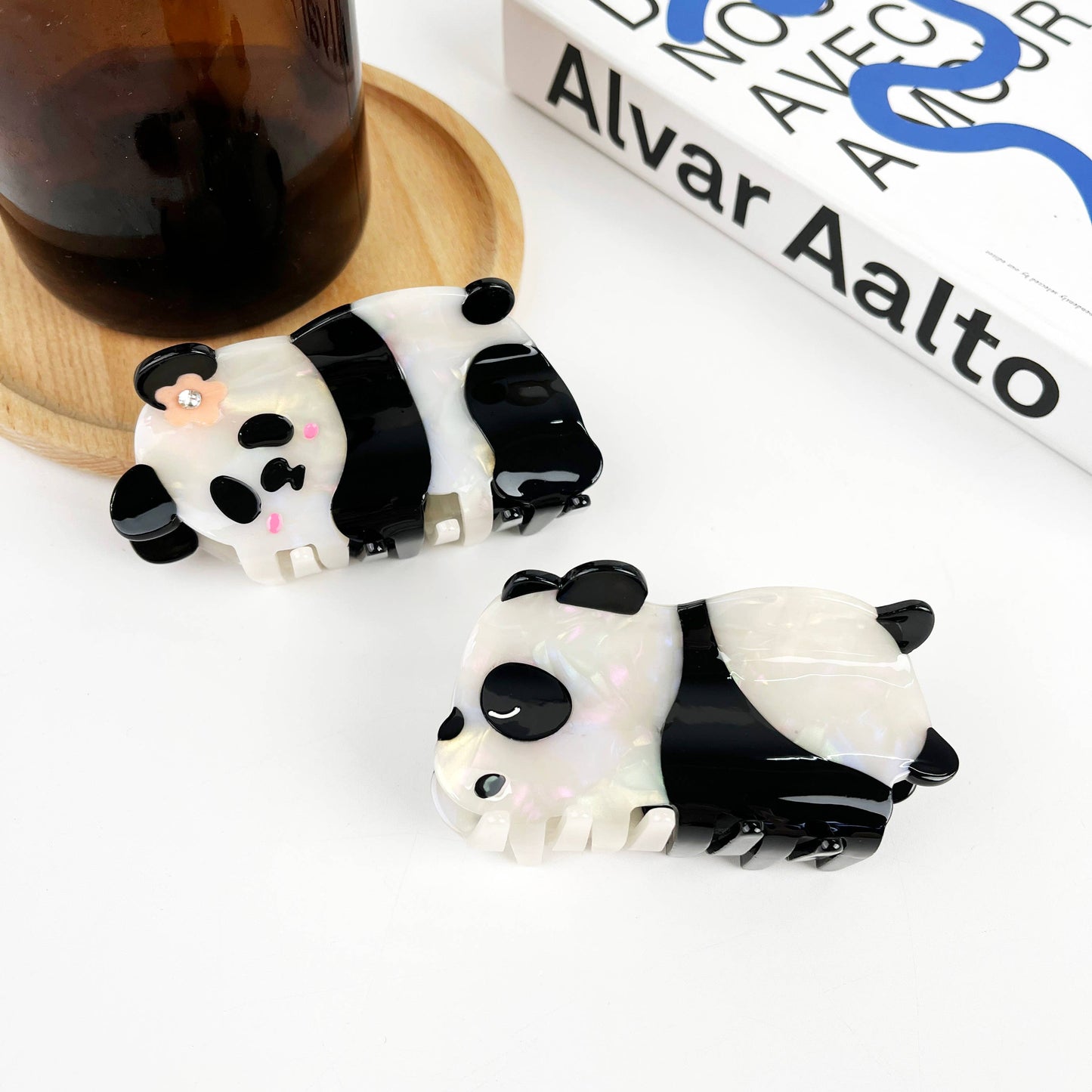 Panda Haarklammer