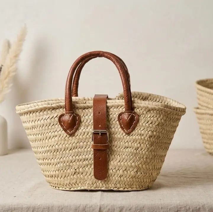 Geflochtene Tasche LEDER