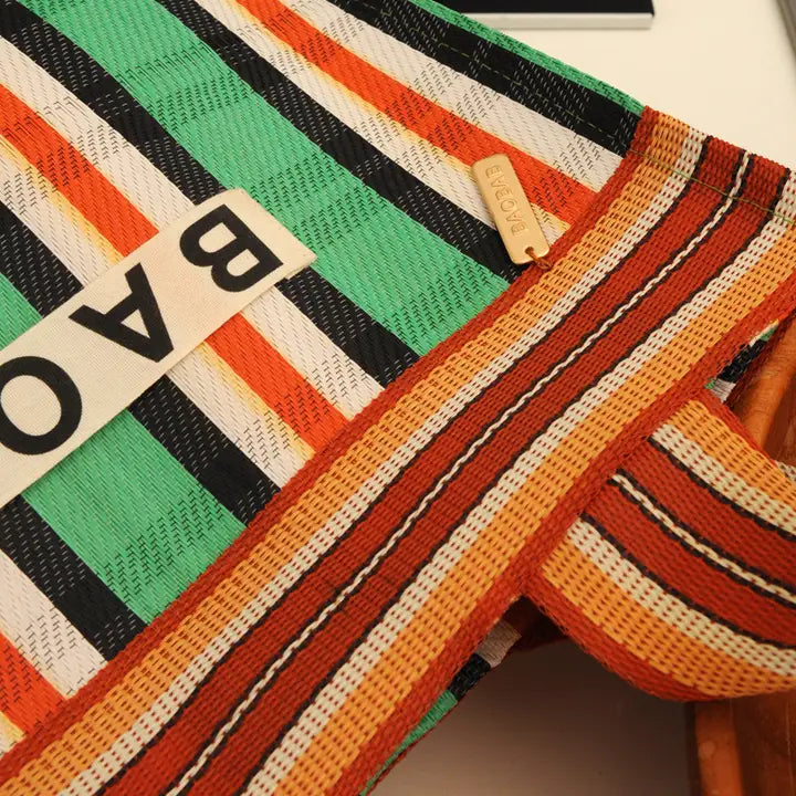 BAO BAG City White / Green