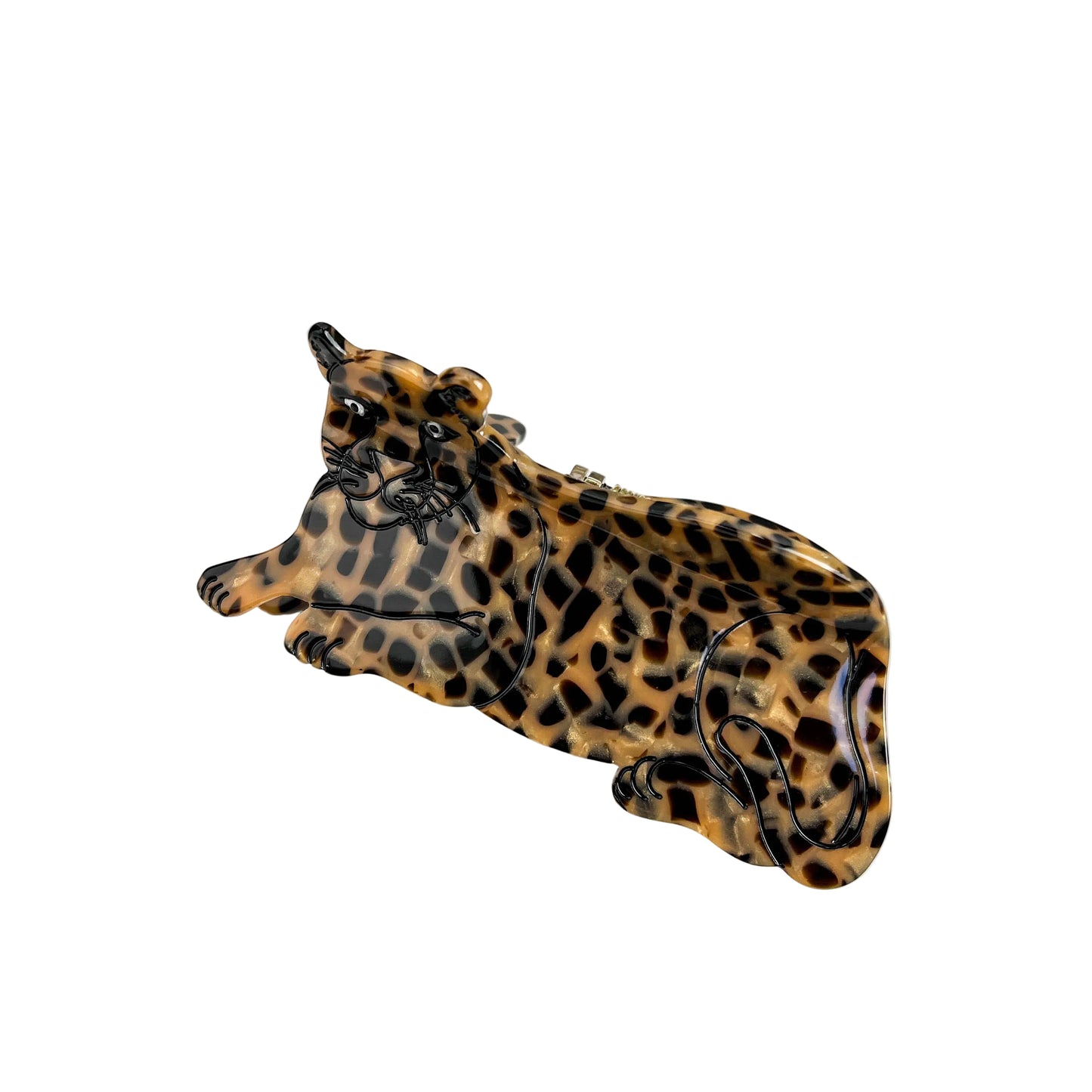 Leopard Haarklammer Leo