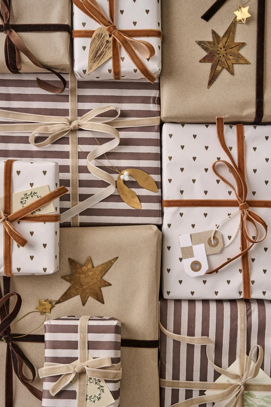 MISTEL Anhängerchen Messing / Perle