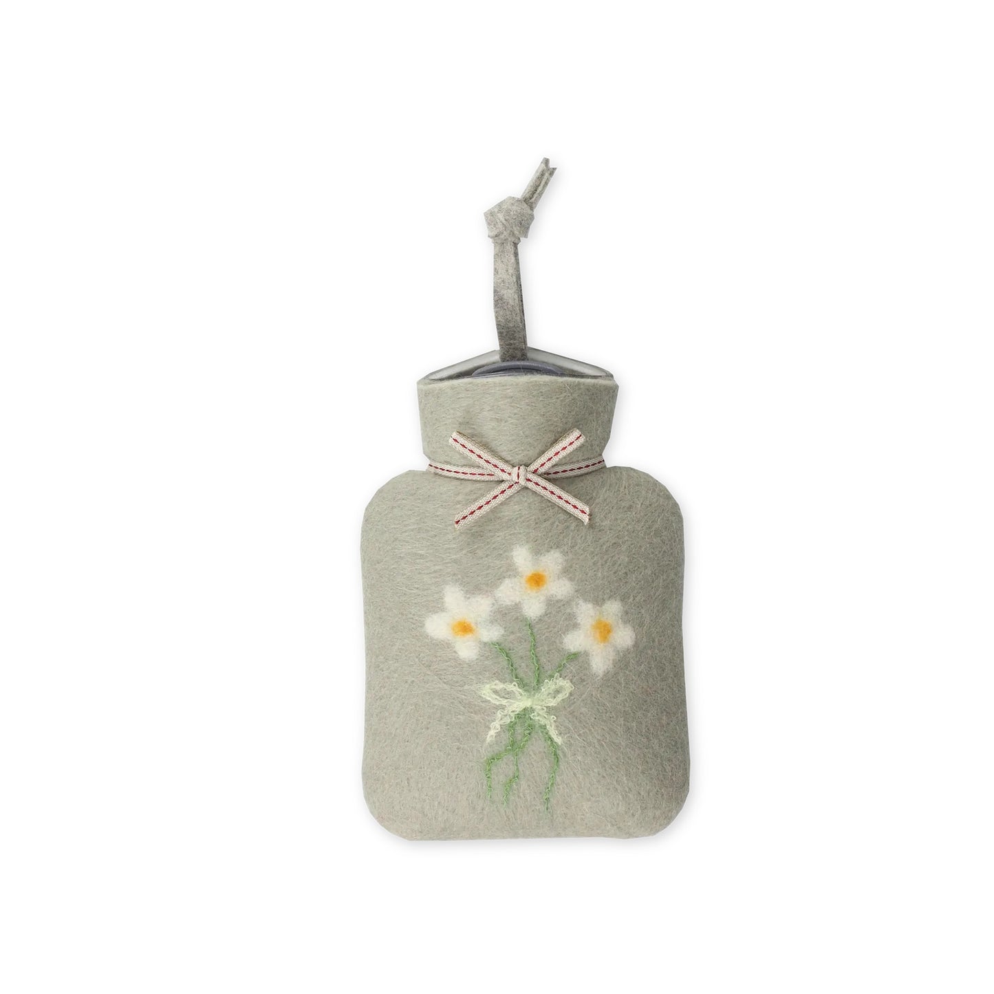 MINI Wärmflasche BLUMENSTRAUß Jade