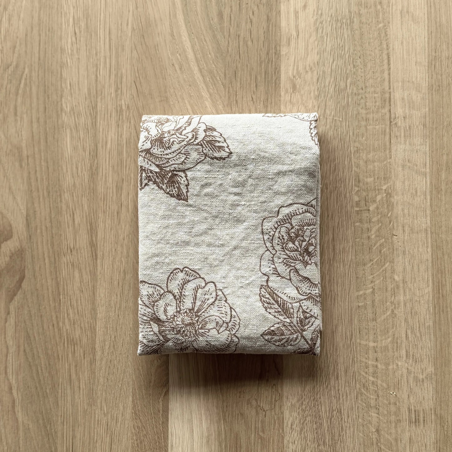 LEINEN Geschirrtuch WILD ROSE