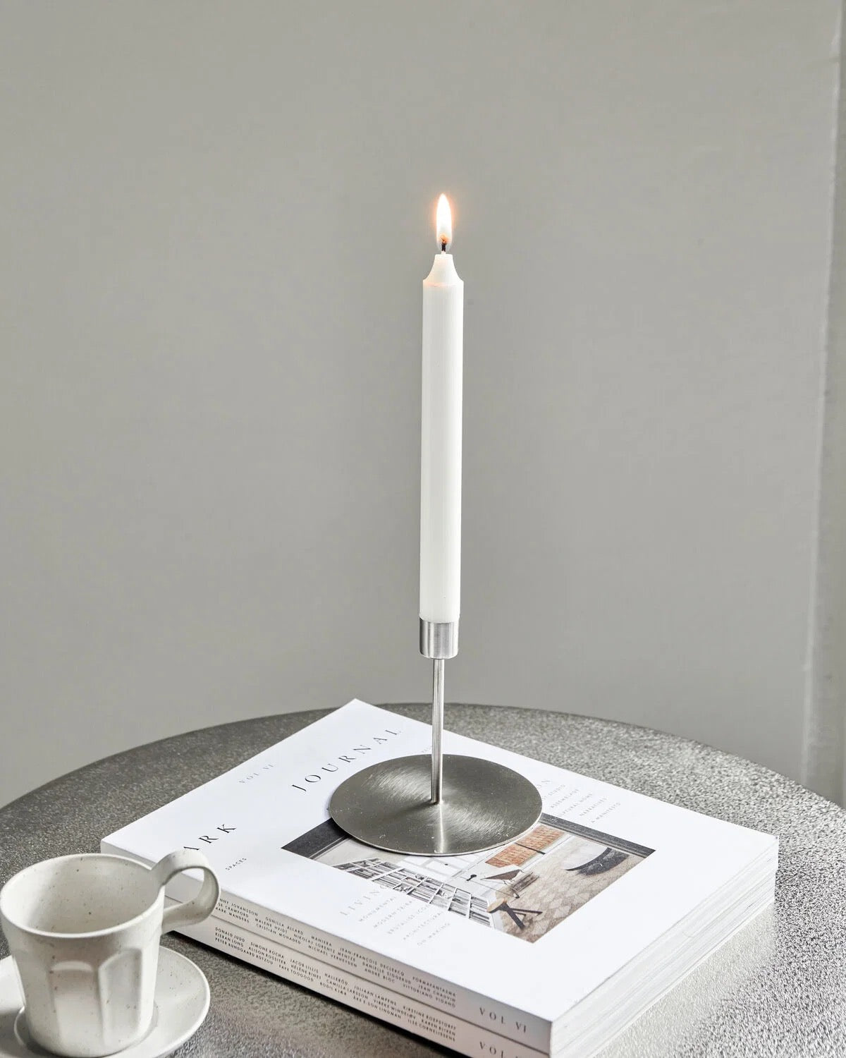 ANIT Kerzenhaler Silver H 13 cm