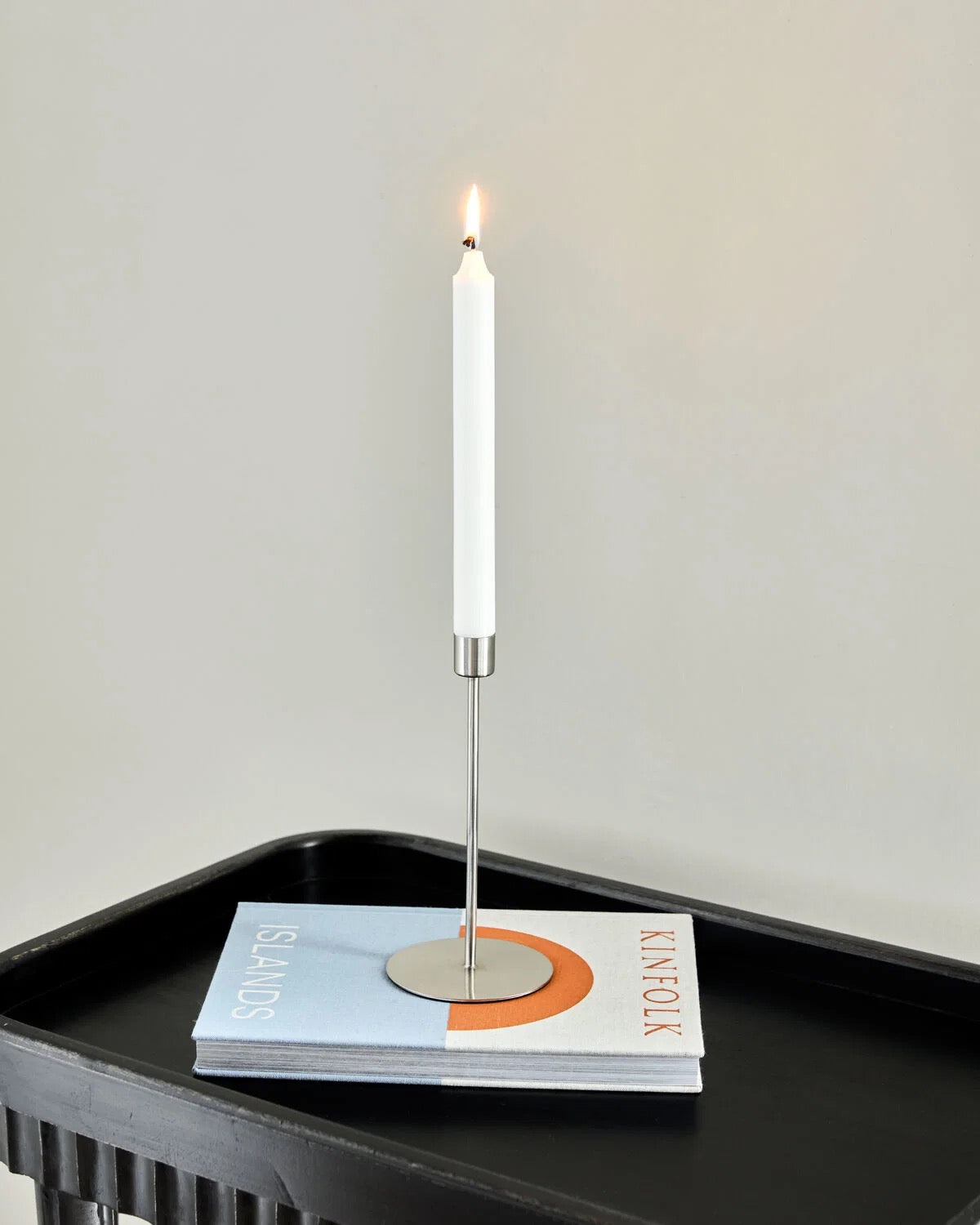ANIT Kerzenhalter Silver H 20 cm