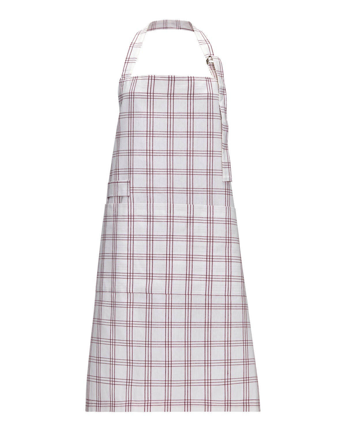 CHEF Schürze Rot/weiß kariert