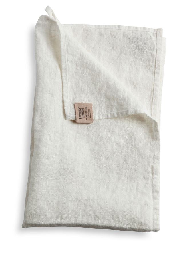 Geschirrtuch LEINEN White Off