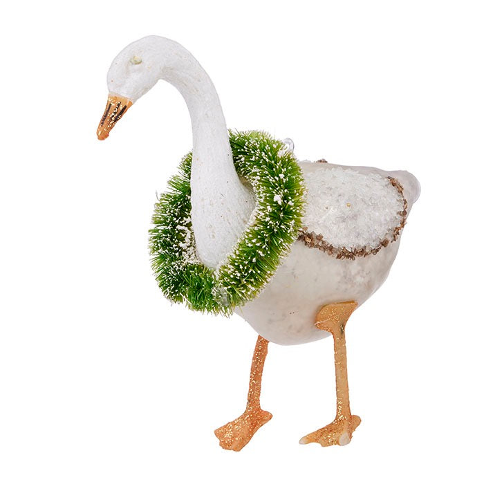 XMAS Anhänger GANS White
