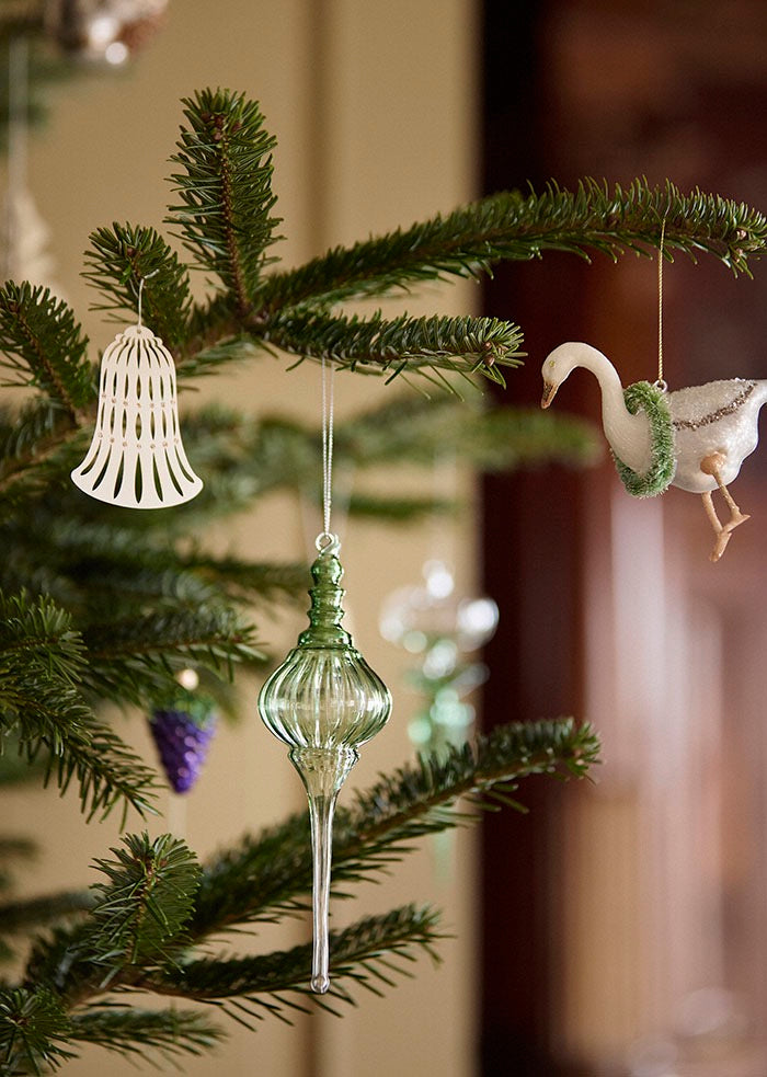 XMAS Anhänger GANS White
