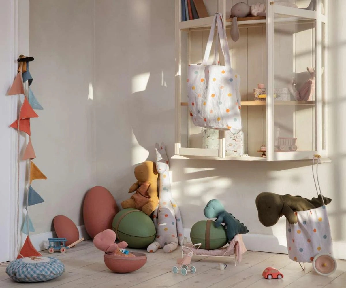 TROLLY für Kinder mit bunten Dots