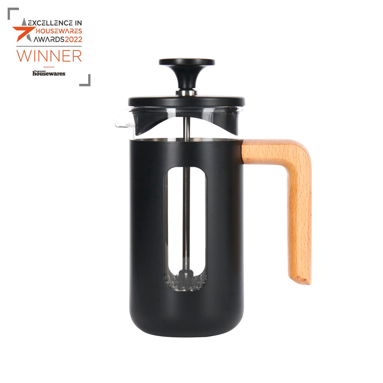 Cafetiera SCHWARZ / Holz 3 er