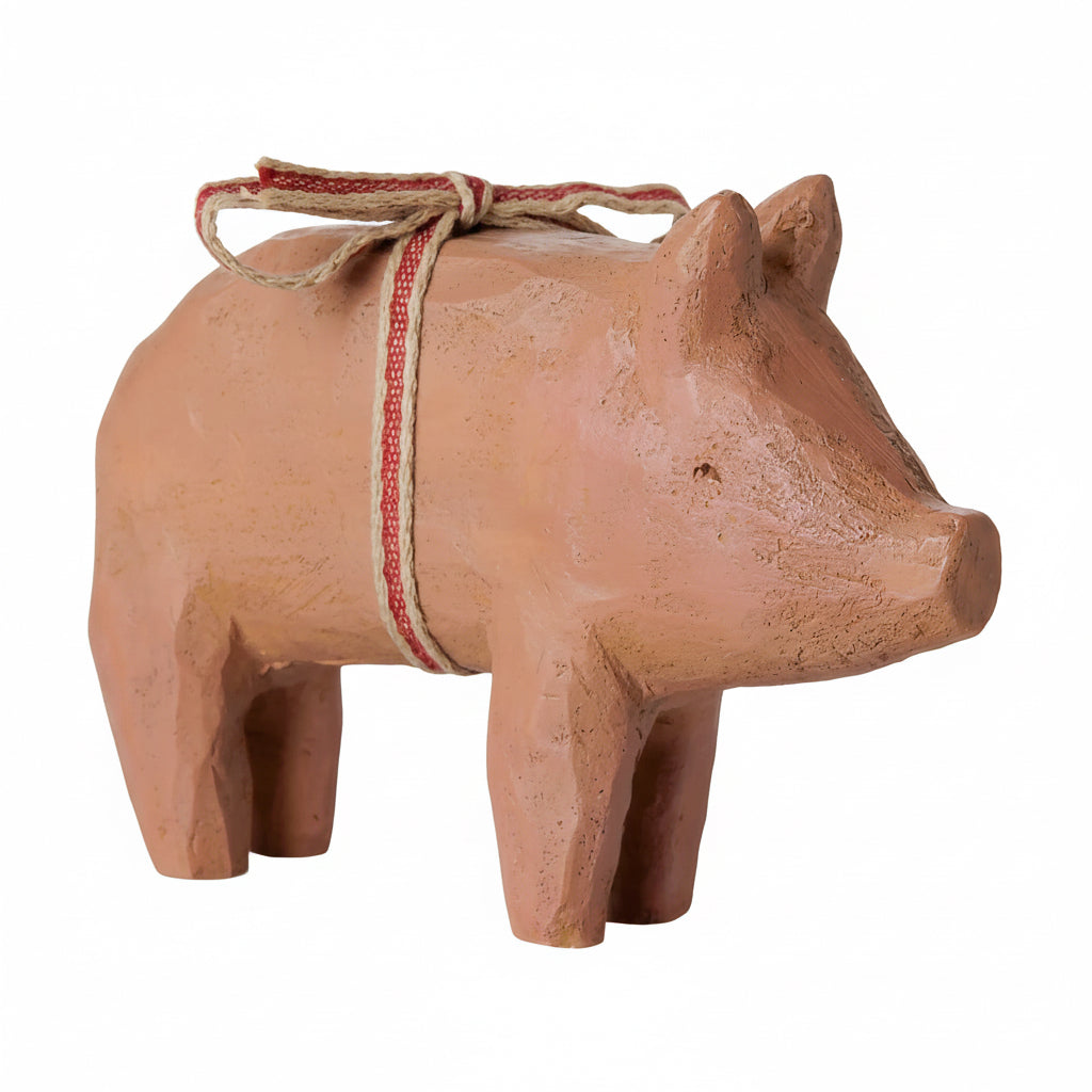 SCHWEIN groß / mit Bändchen