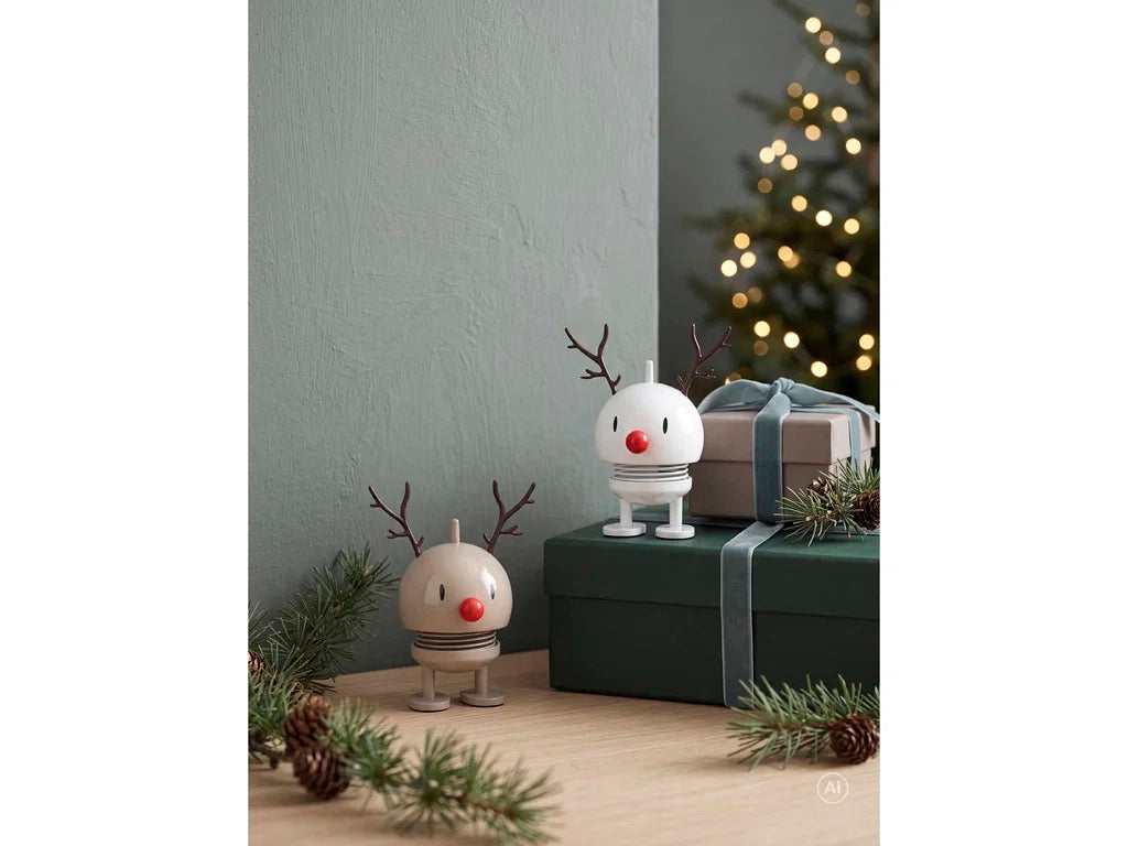 Hoptimist REINDEER Bumble XS LATTE / WEIß Set