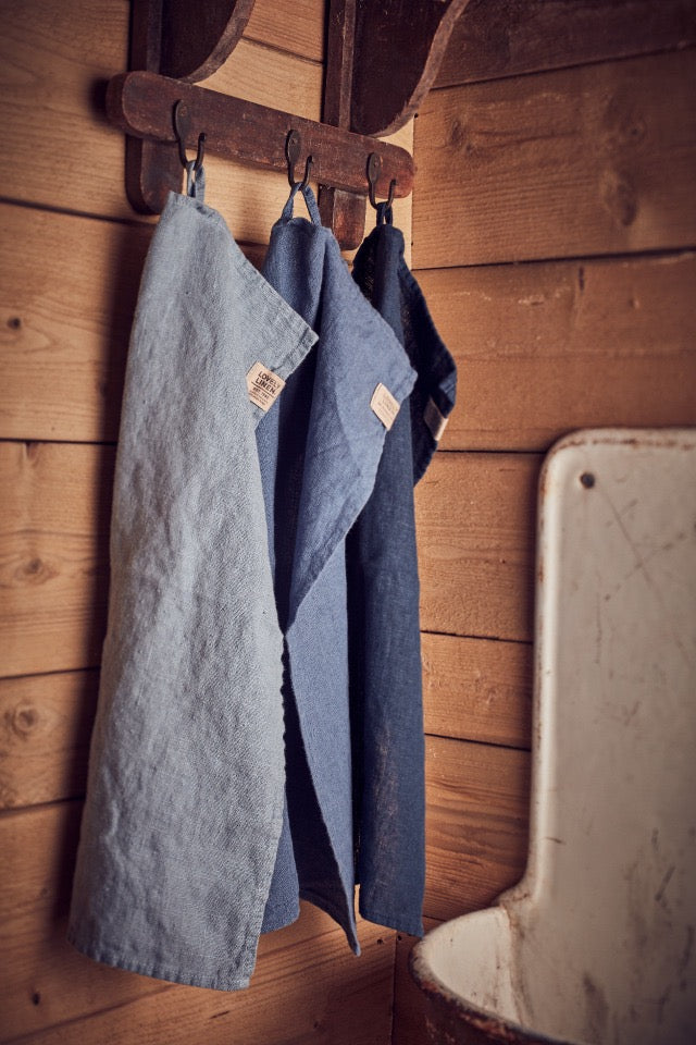 Geschirrtuch LEINEN Denim Blue