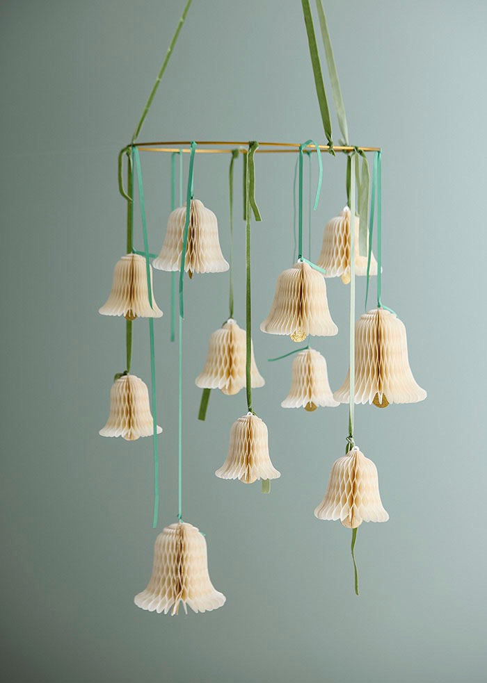 Honeycomb GLOCKE 12 cm Cream