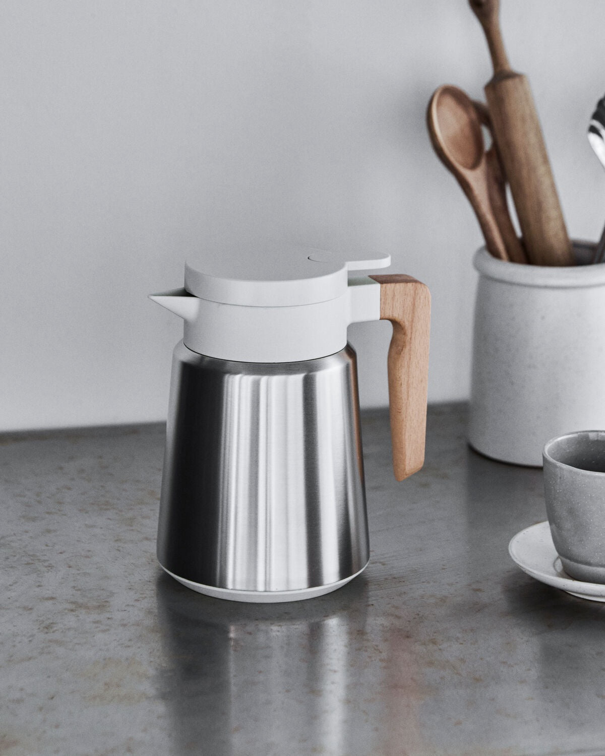 Thermoskanne COLE /Silver 1,0 l