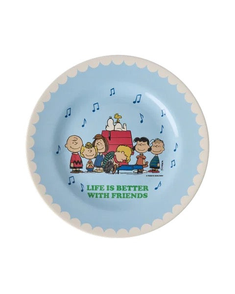 SNOOPY Teller hellblau