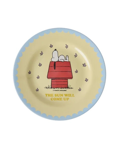 SNOOPY Teller Cream 21 cm
