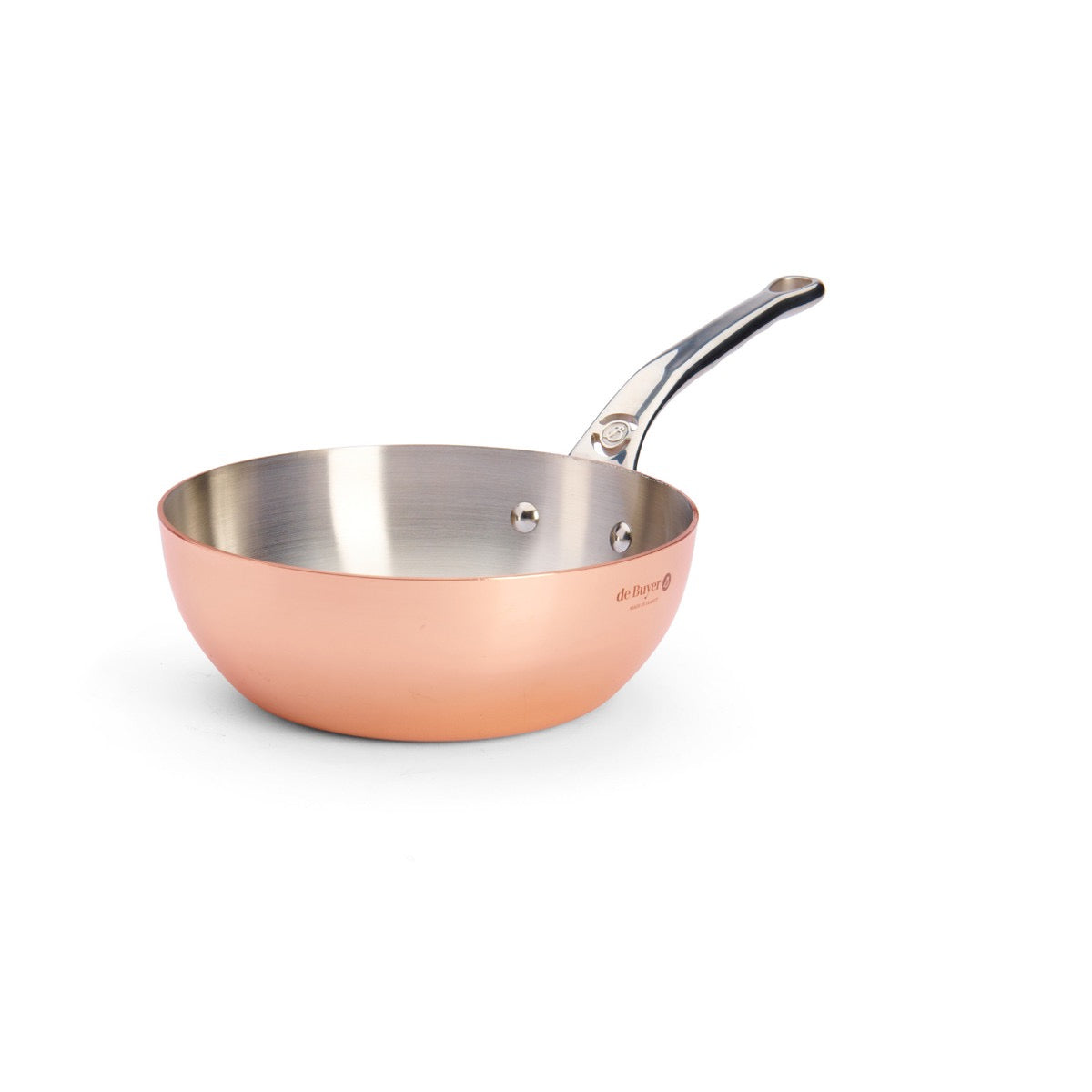 Konische Sauteuse Kupfer 20 cm