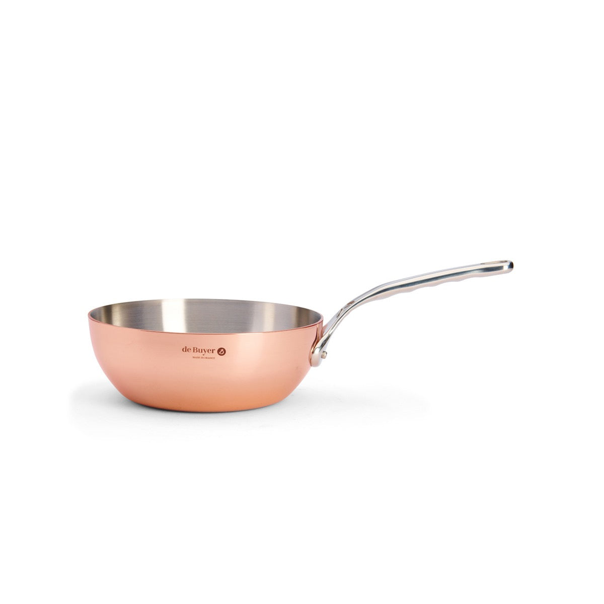 Konische Sauteuse Kupfer 20 cm
