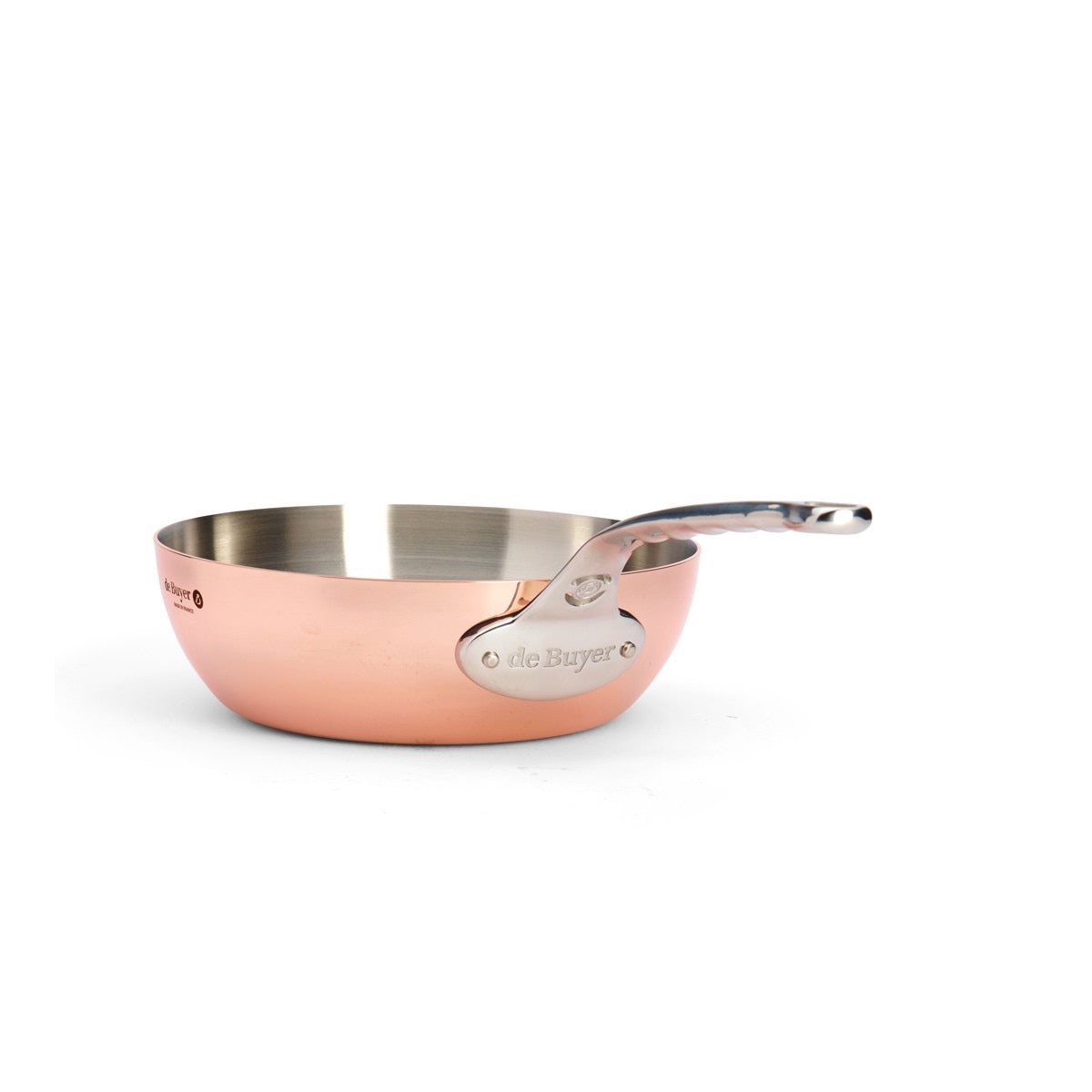 Konische Sauteuse Kupfer 24 cm