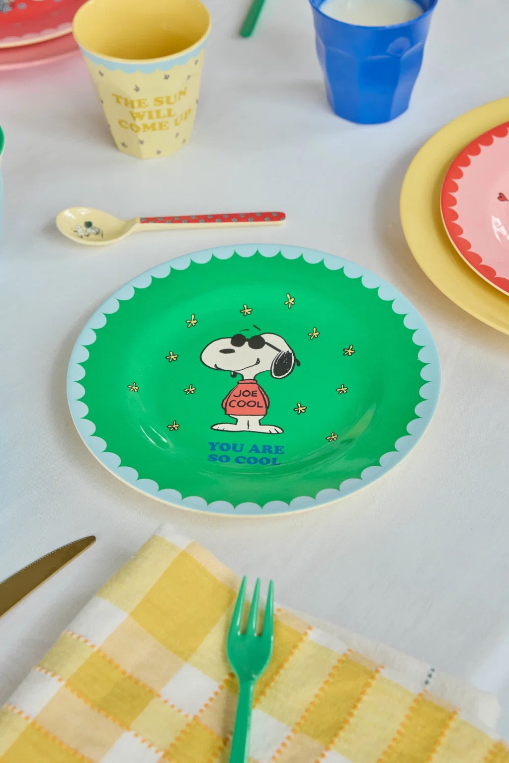 SNOOPY Teller Green